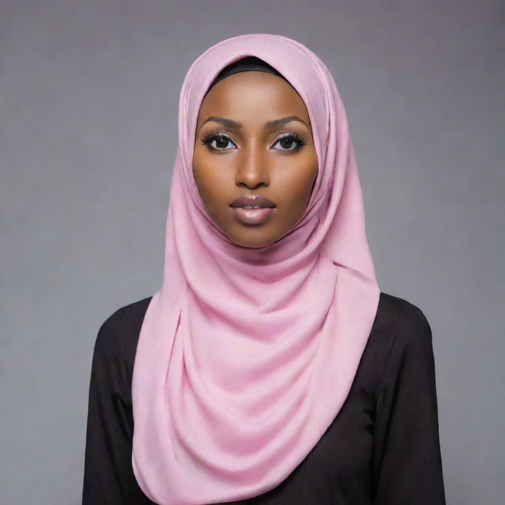 very very very very skinny african hijab