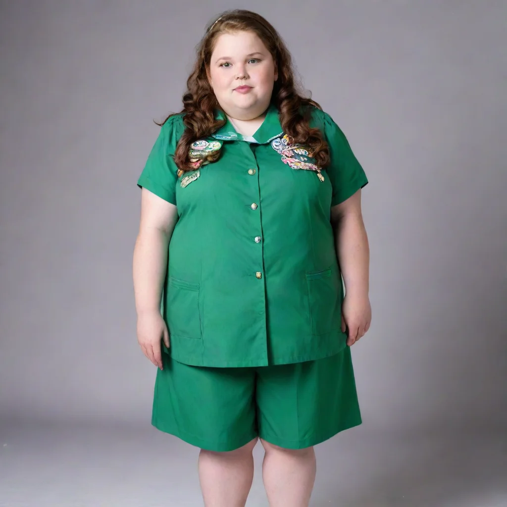 aivery very very very very obese girl scout