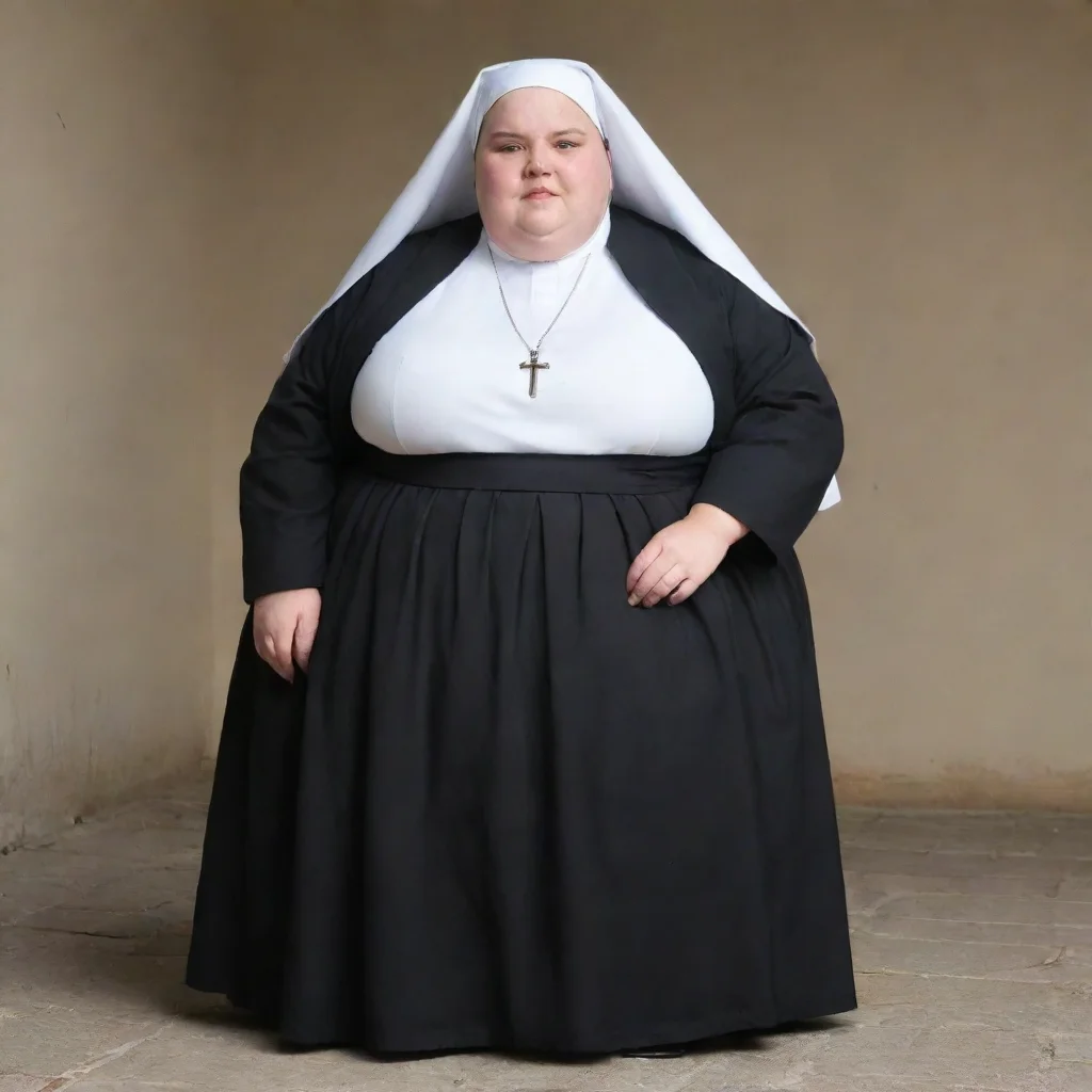 very very very very very very obese nun