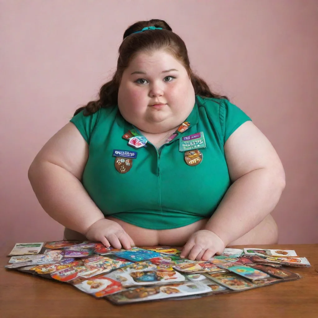 aivery very very very very very very obese girl scout