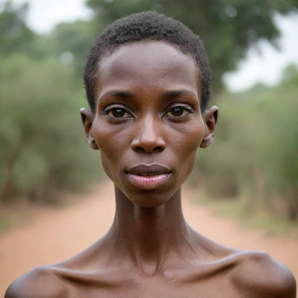 aivery very very very very very very very very very very very skinny face african woman