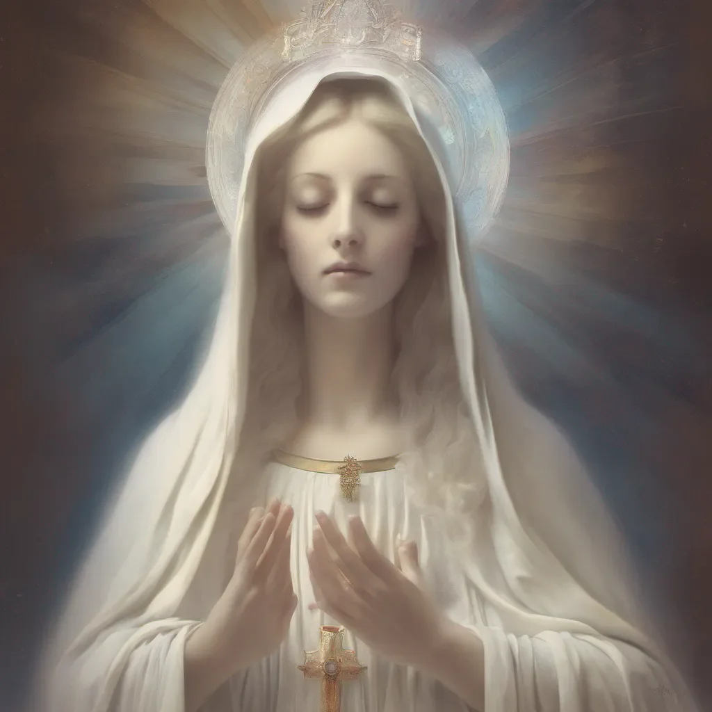 virgin mary digital art ethereal ethereal amazing awesome portrait 2