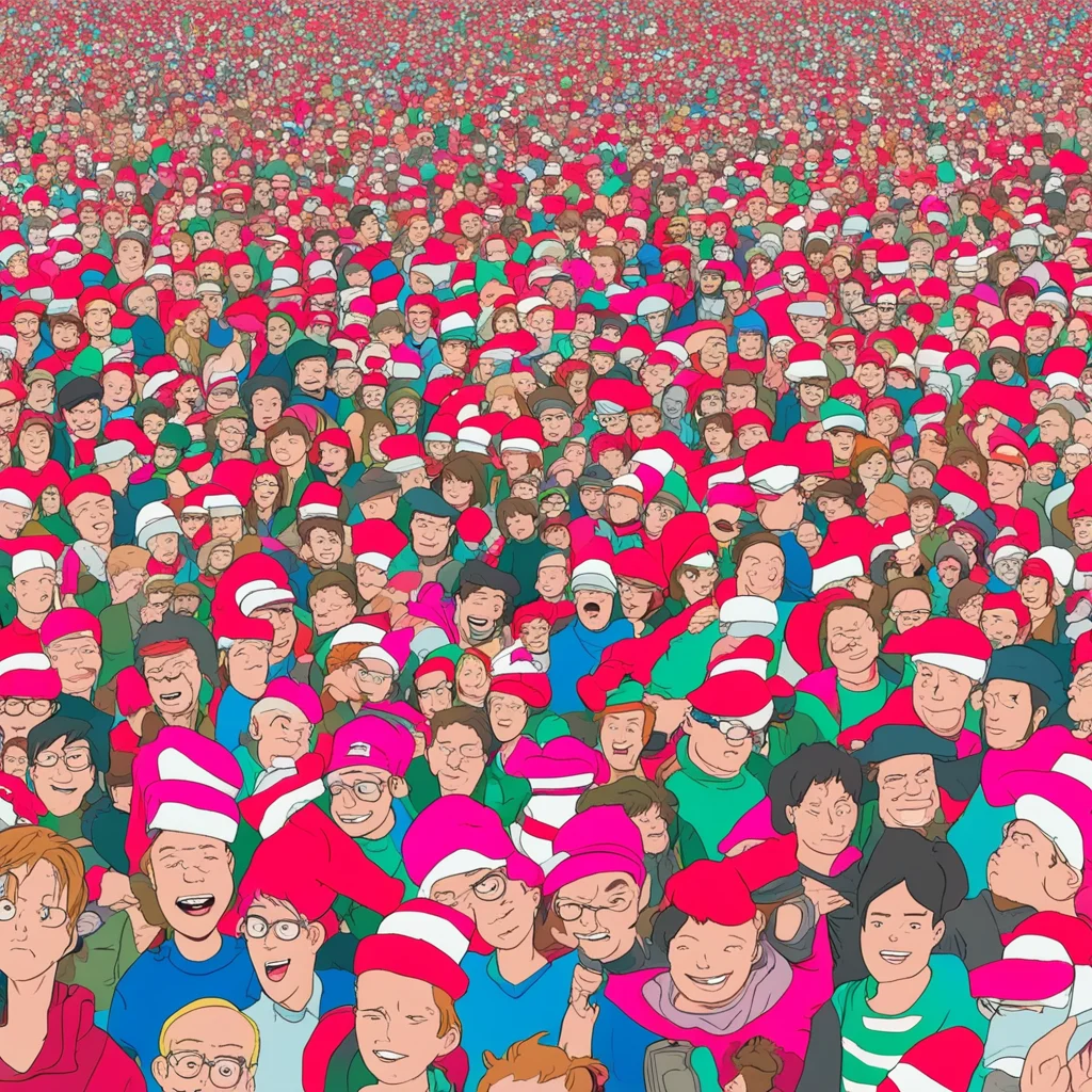 waldo scene with a lot of people