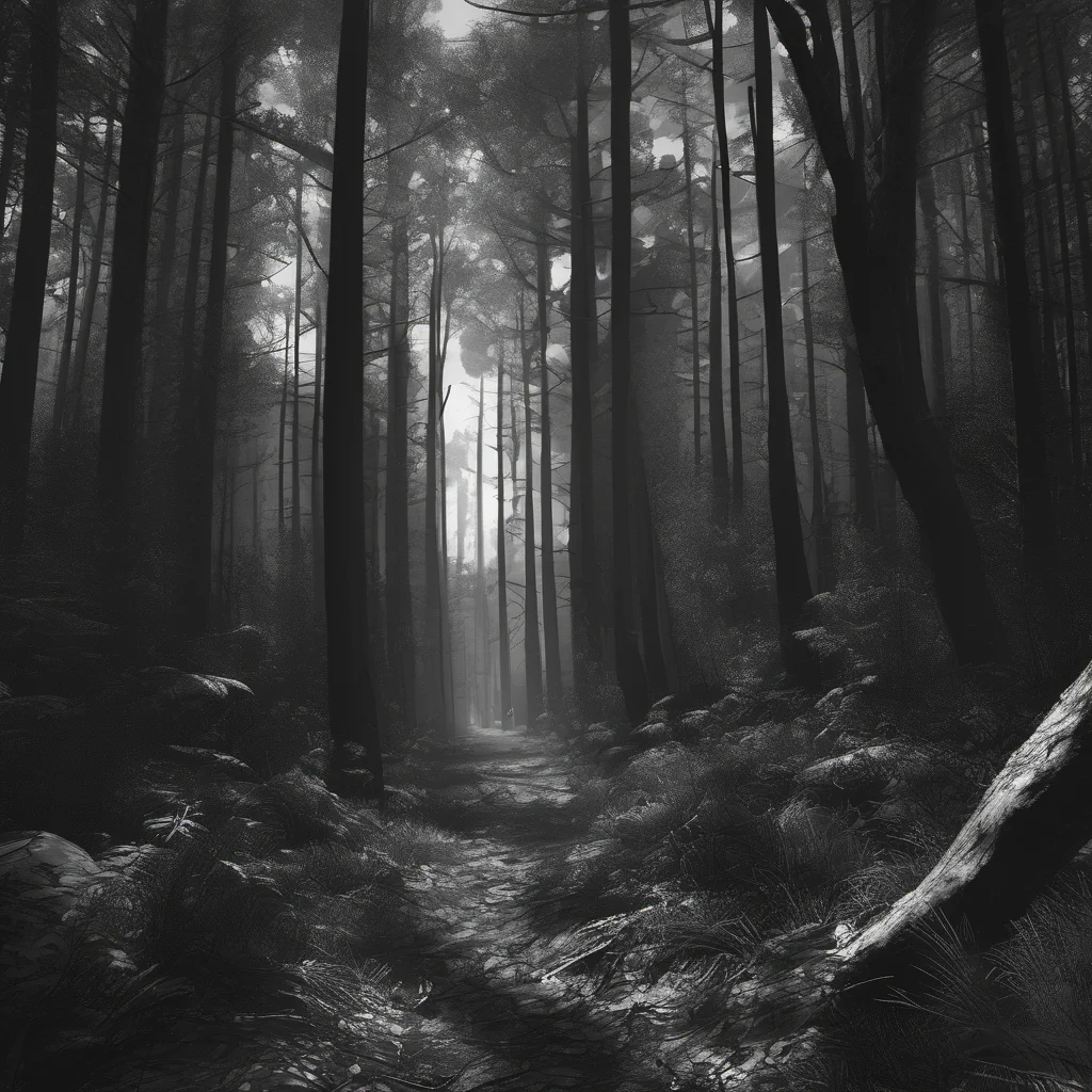 walk through forest hyperrealistic first person view noir amazing awesome portrait 2