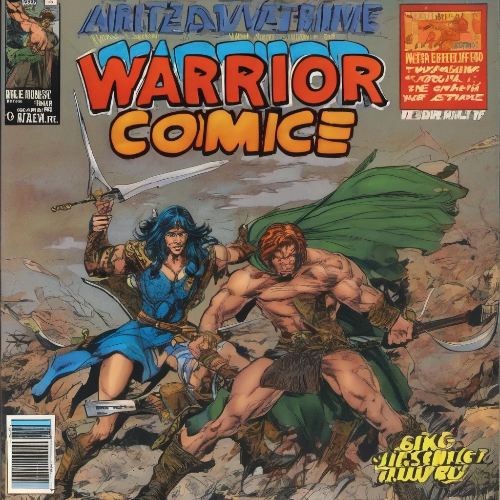warrior comic book comic book