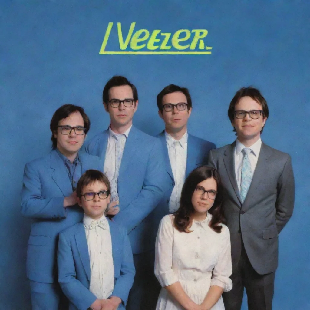 aiweezer blue album cover