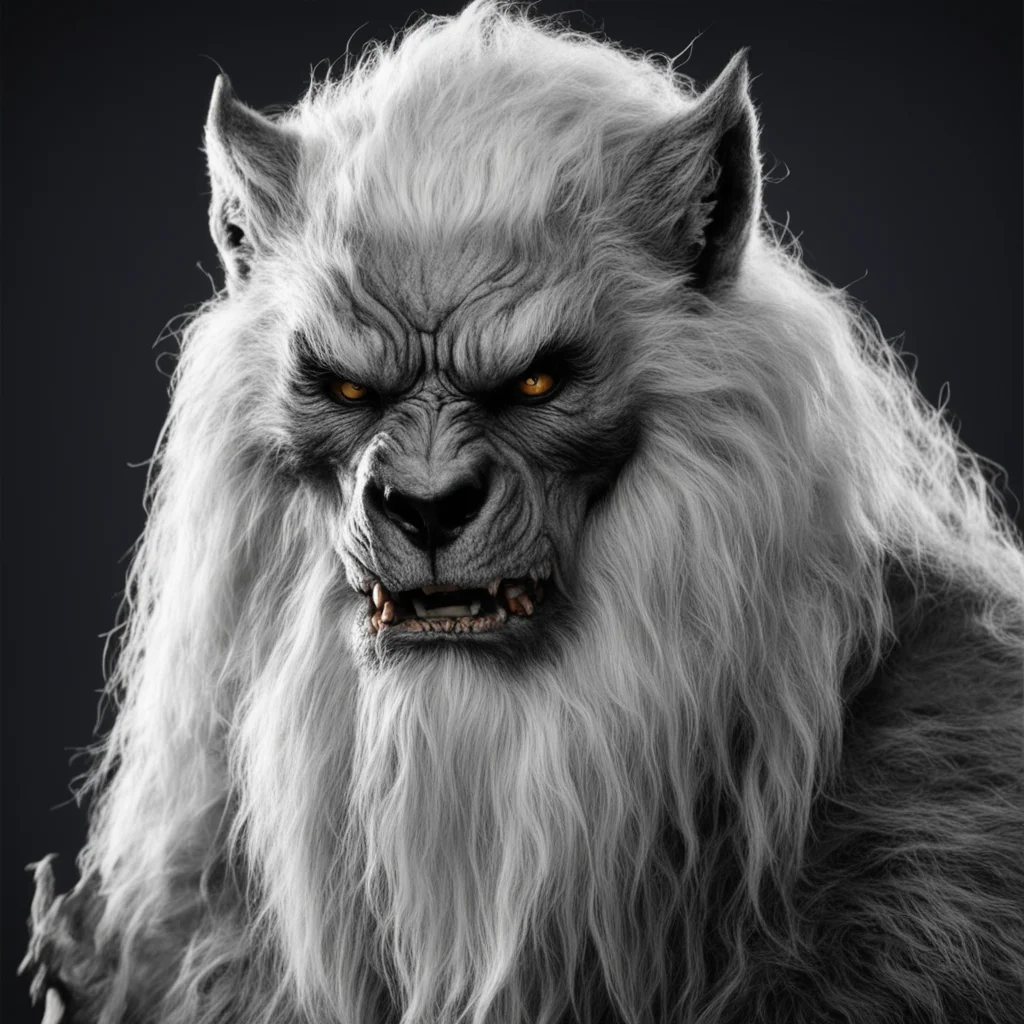 aiwerewolf%2C long white beard 