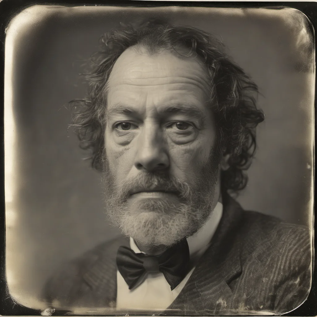aiwetplate style portait of 58 yo man%2C realizing he never really existed  confident engaging wow artstation art 3