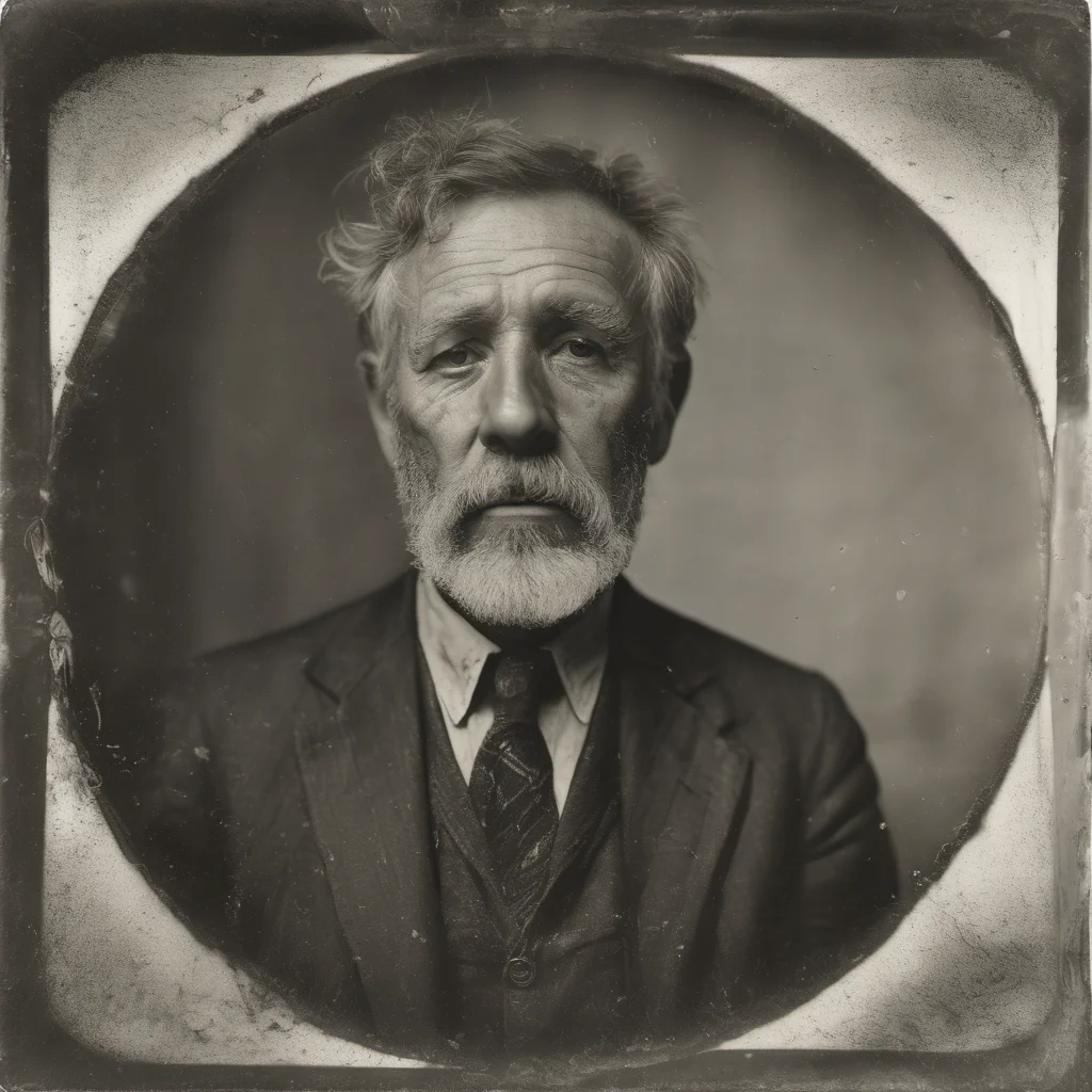 aiwetplate style portait of 58 yo man%2C realizing he never really existed  good looking trending fantastic 1