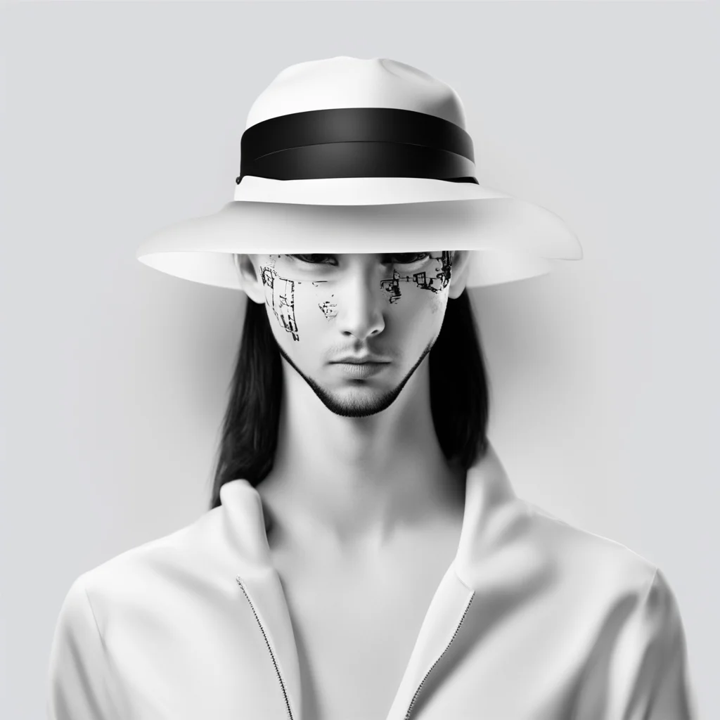 white hat hacker amazing awesome portrait 2