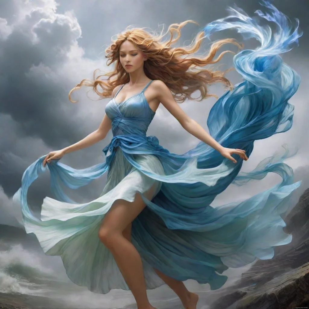 wind elemental takes a form of a maiden