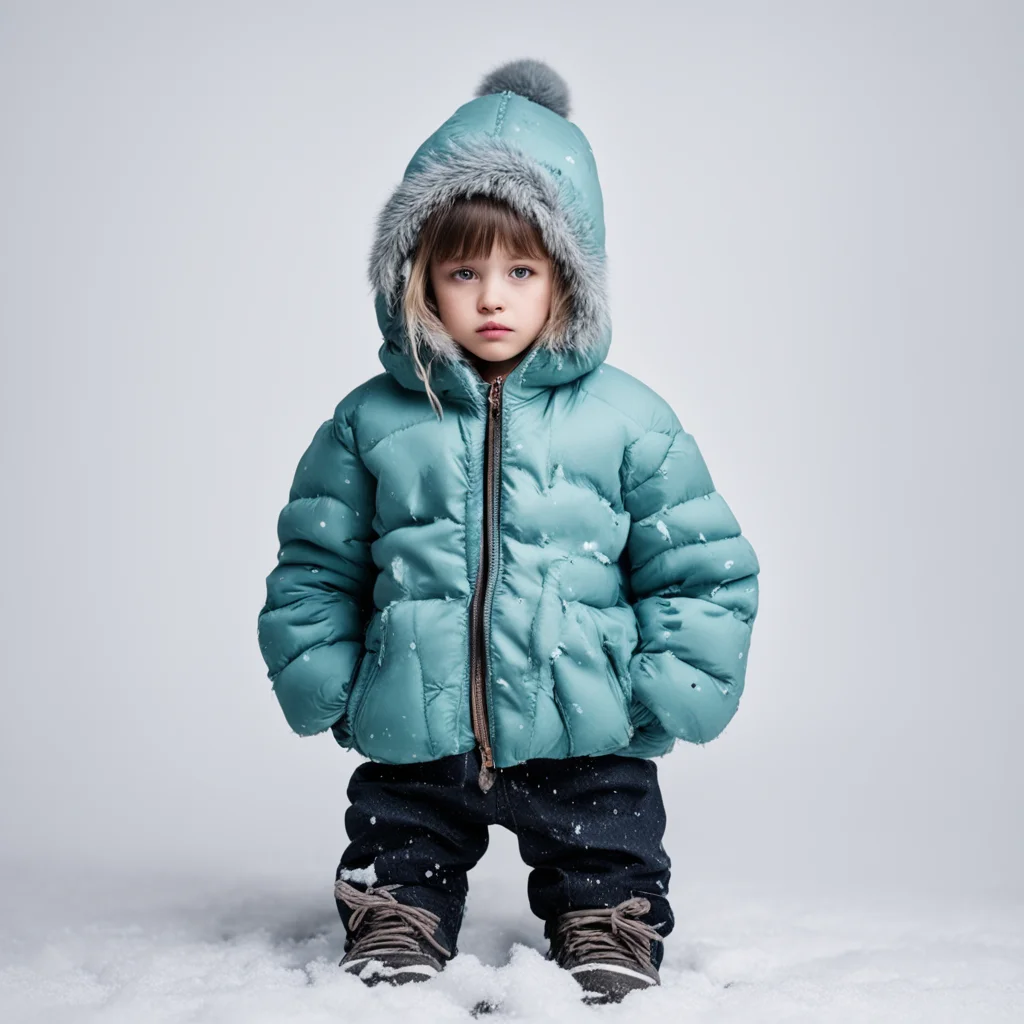 winter children torn clothes amazing awesome portrait 2