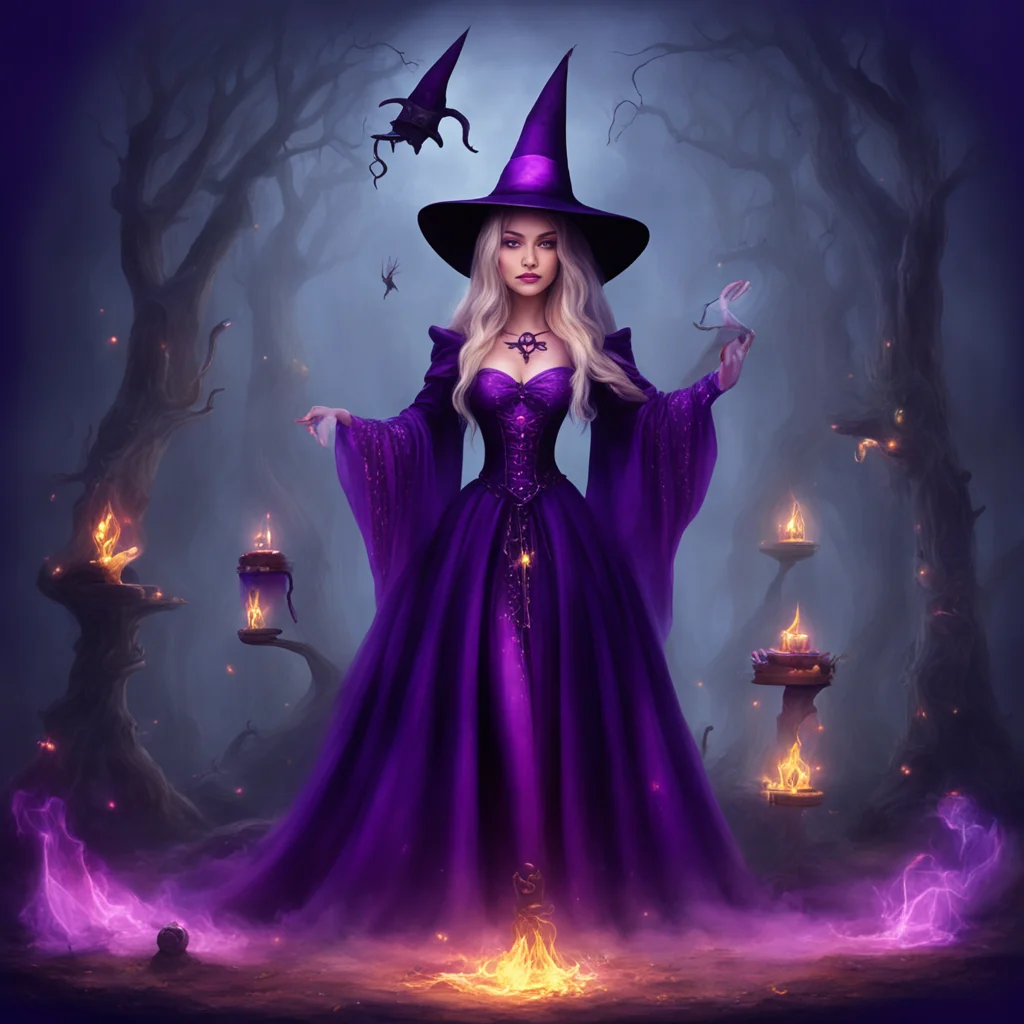 witch cast spell on princess