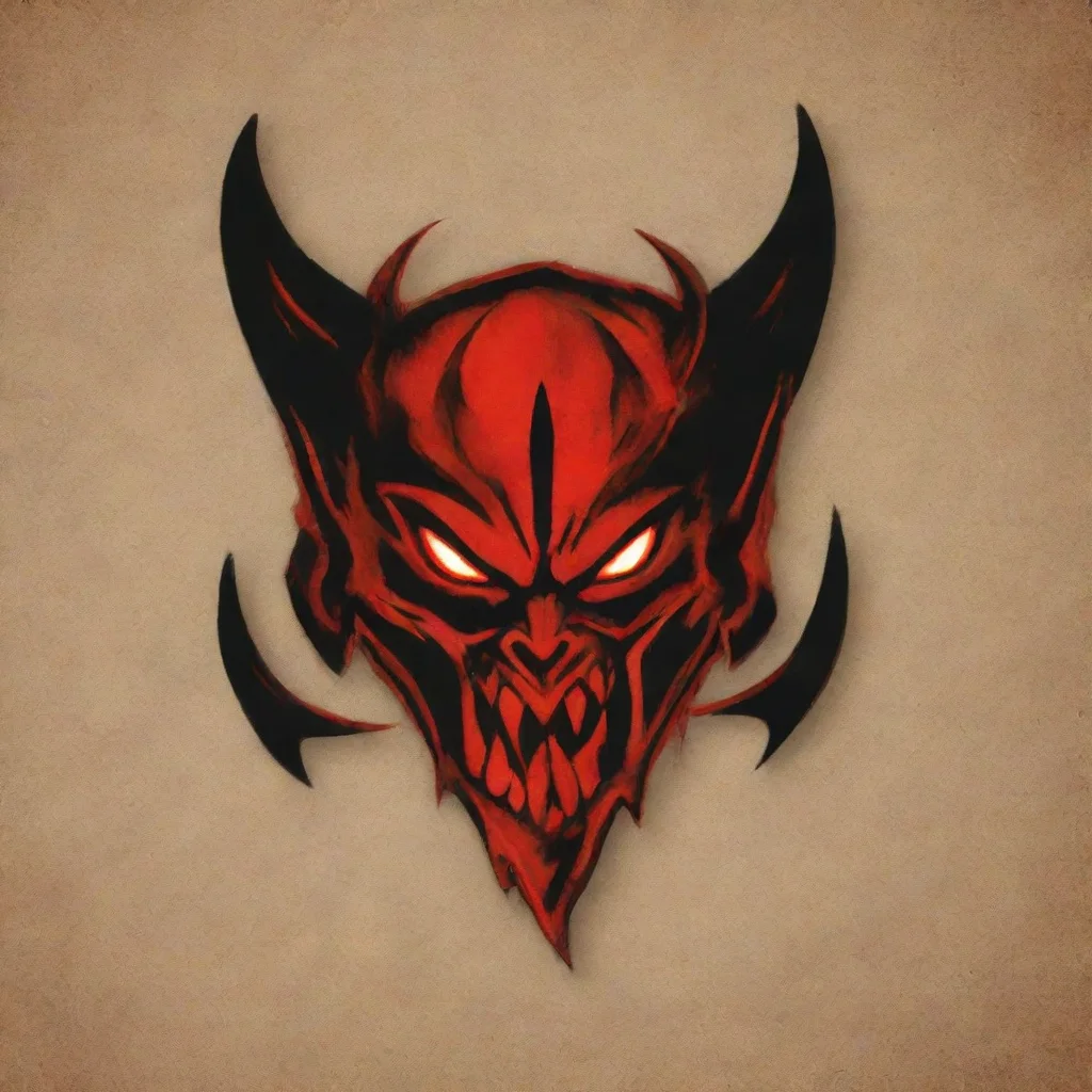 wwe  demon logo