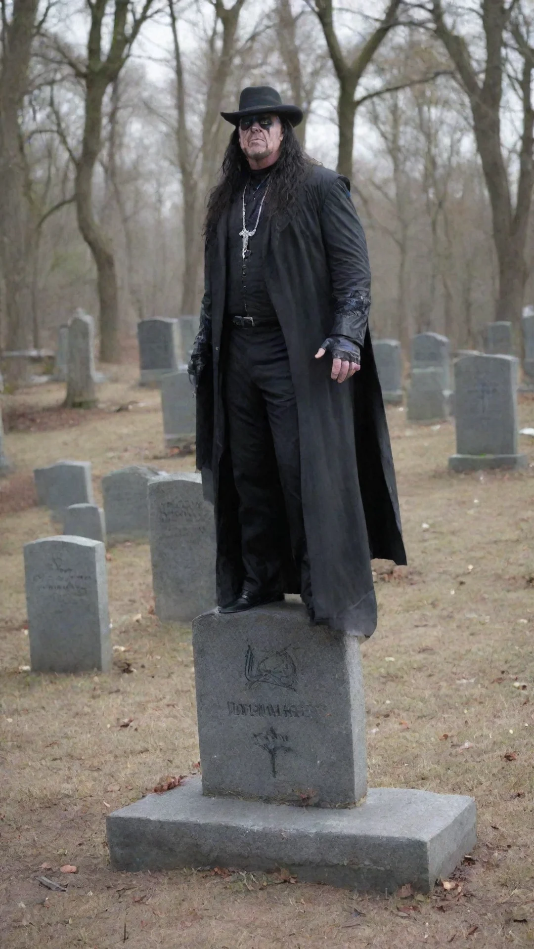 aiwwe undertaker graveyard tall