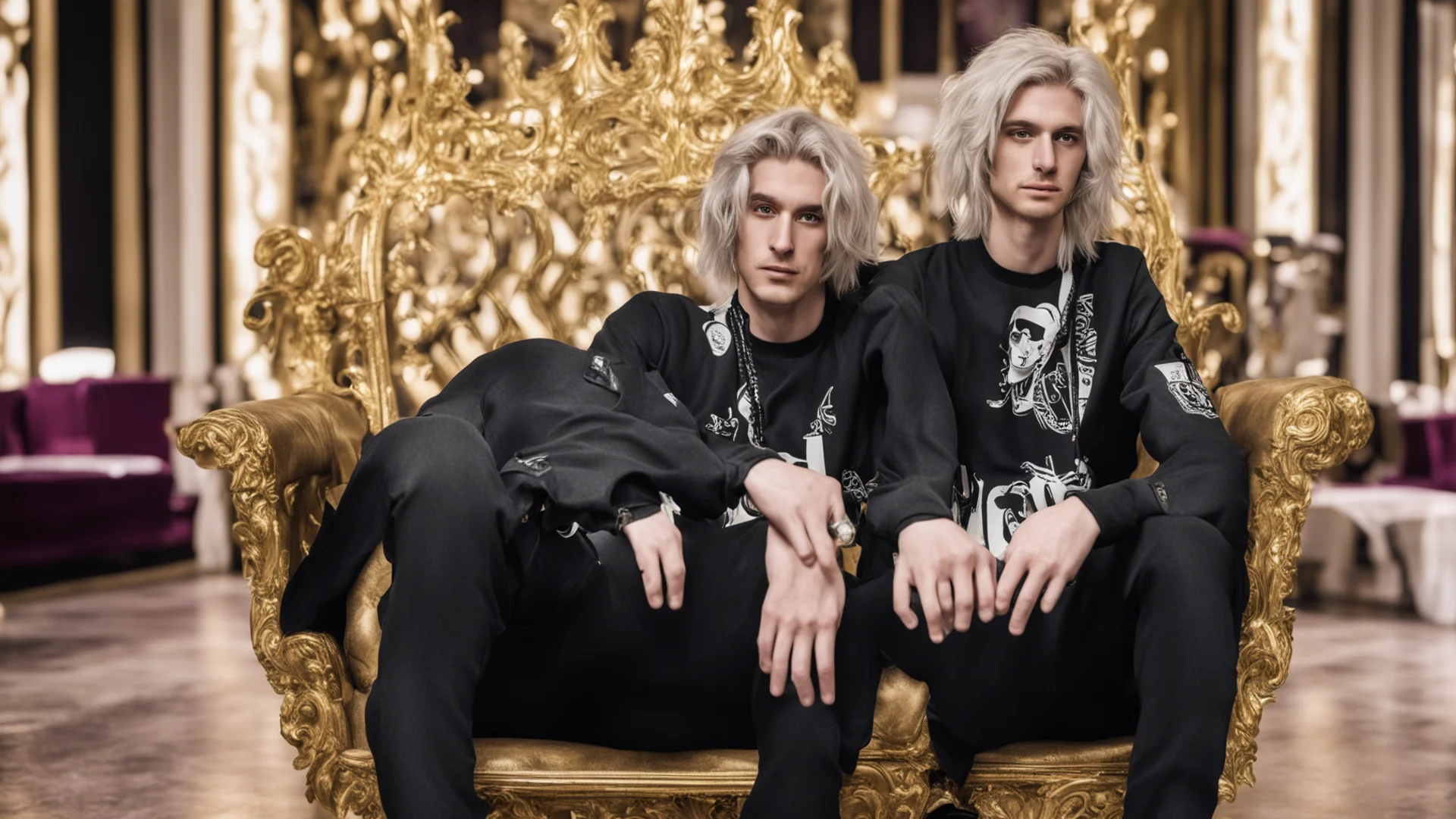 xqc sitting on s casino throne amazing awesome portrait 2 wide