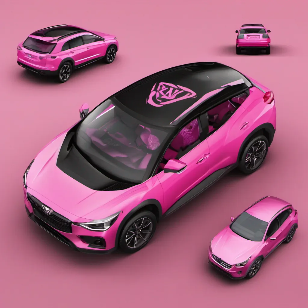 xv cars ai ai automotive xv webdt pink logo theme realistic amazing awesome portrait 2