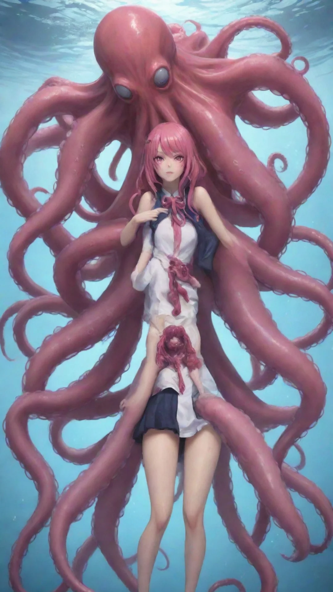 aiyandere human octopus giant tall