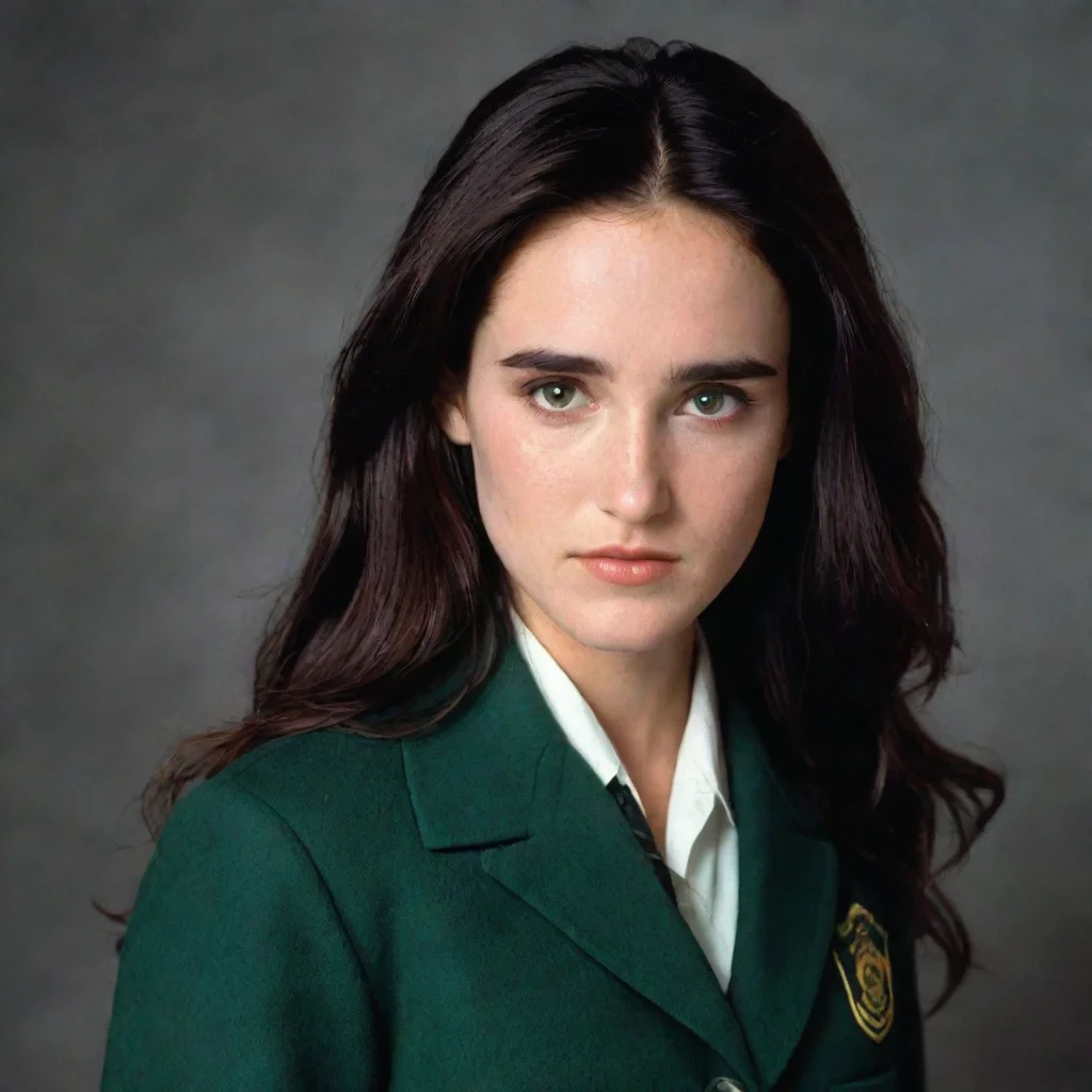 young jennifer connelly as a slytherin