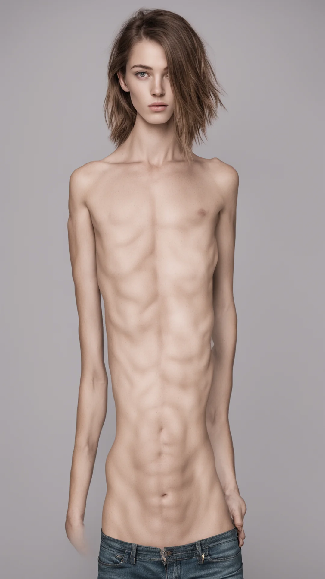 aiyoung woman%2C skinny%2C attractive%2C gigantomastia good looking trending fantastic 1 tall