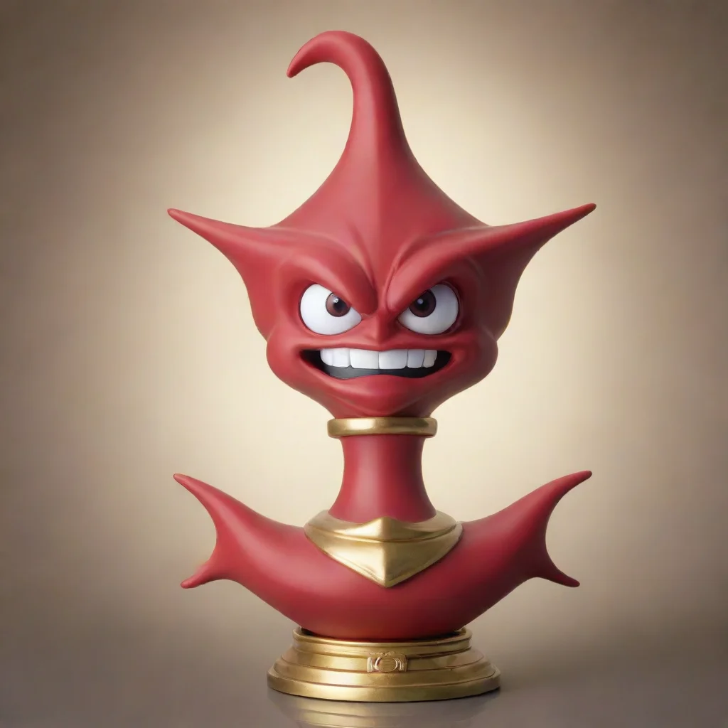 aiyu gi oh%21 red genie lamp with cartoonish face