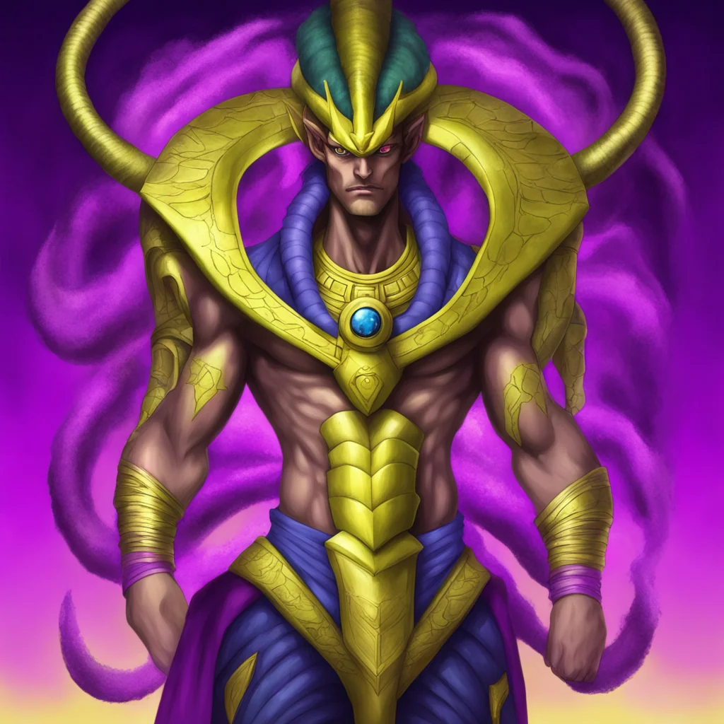 aiyugioh egyptian god snake fanart confident engaging wow artstation art 3