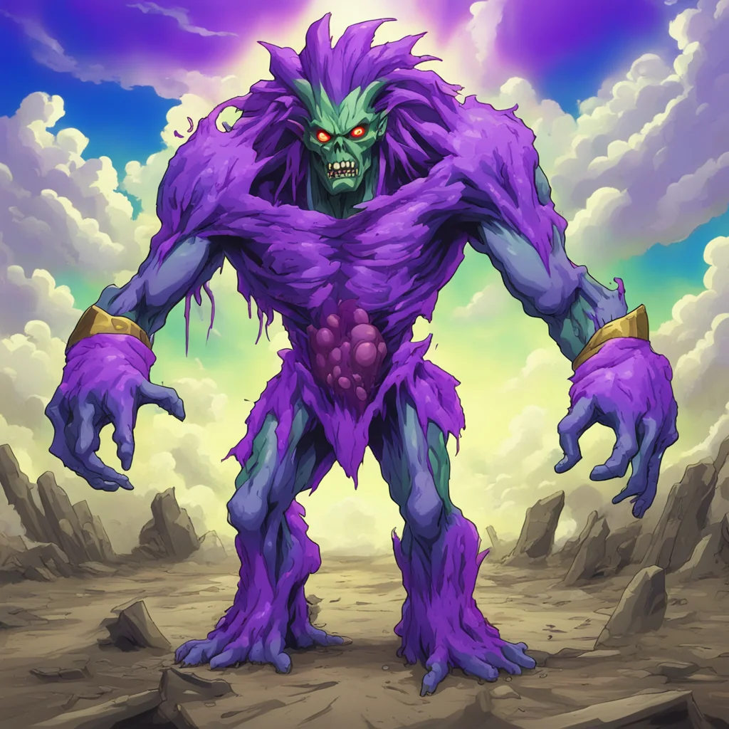 aiyugioh giant zombie coming out of the ground amazing awesome portrait 2