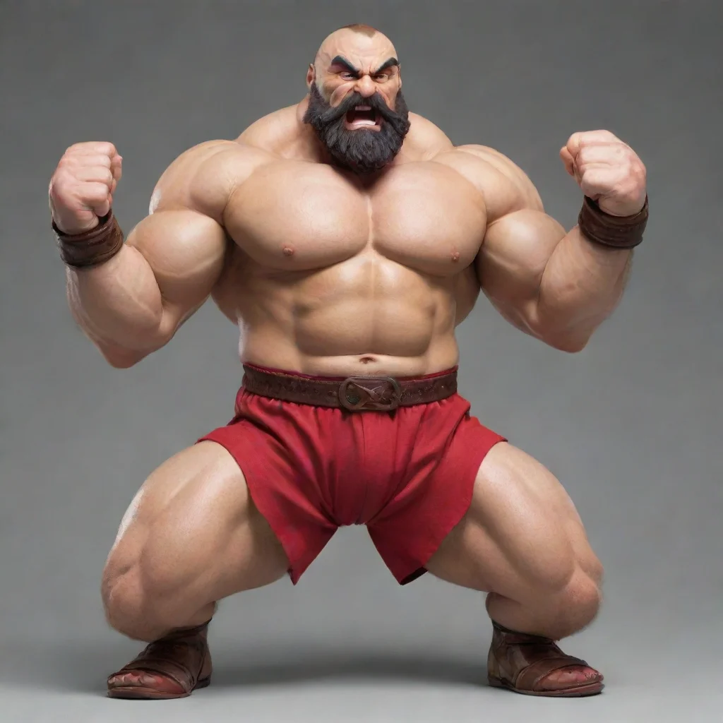 aizangief flexing 