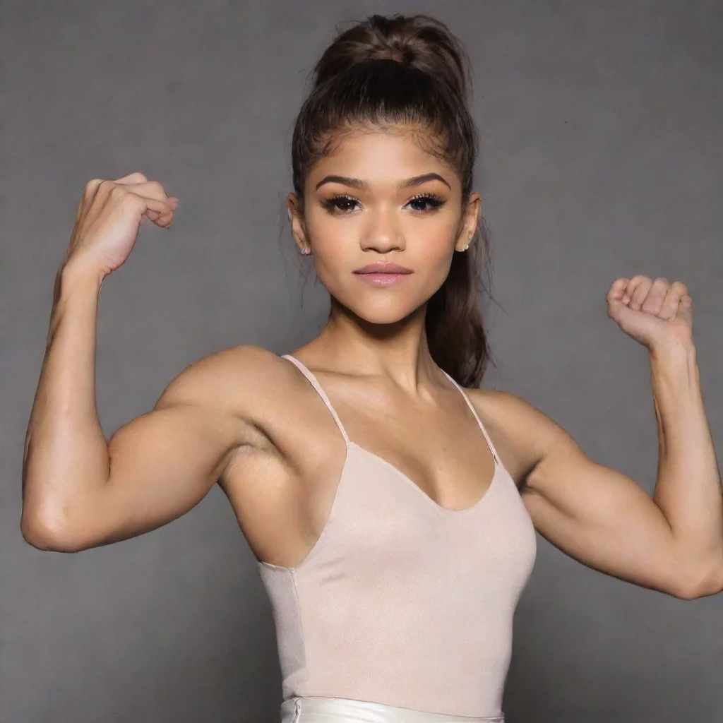 zendaya muscles