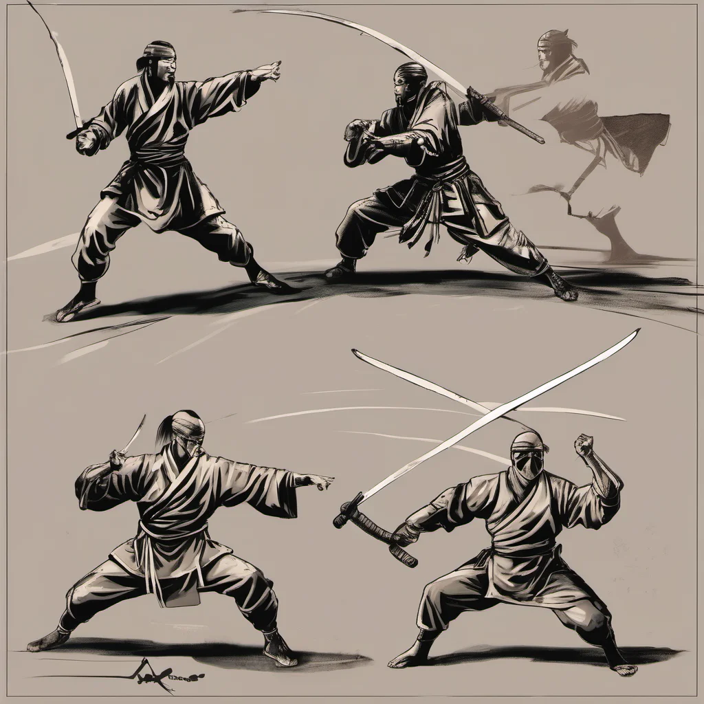 aizhao yuan martial artist warrior ninjas fighting amazing awesome portrait 2