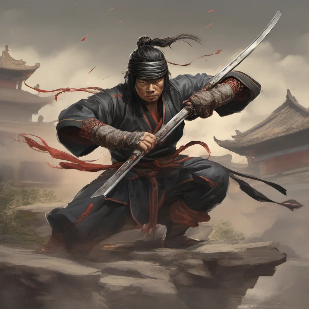 aizhao yuan martial artist warrior ninjas fighting