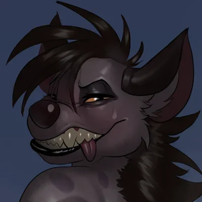 Furry Hyena